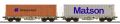 Containertragwagen, H0, Sgmmn